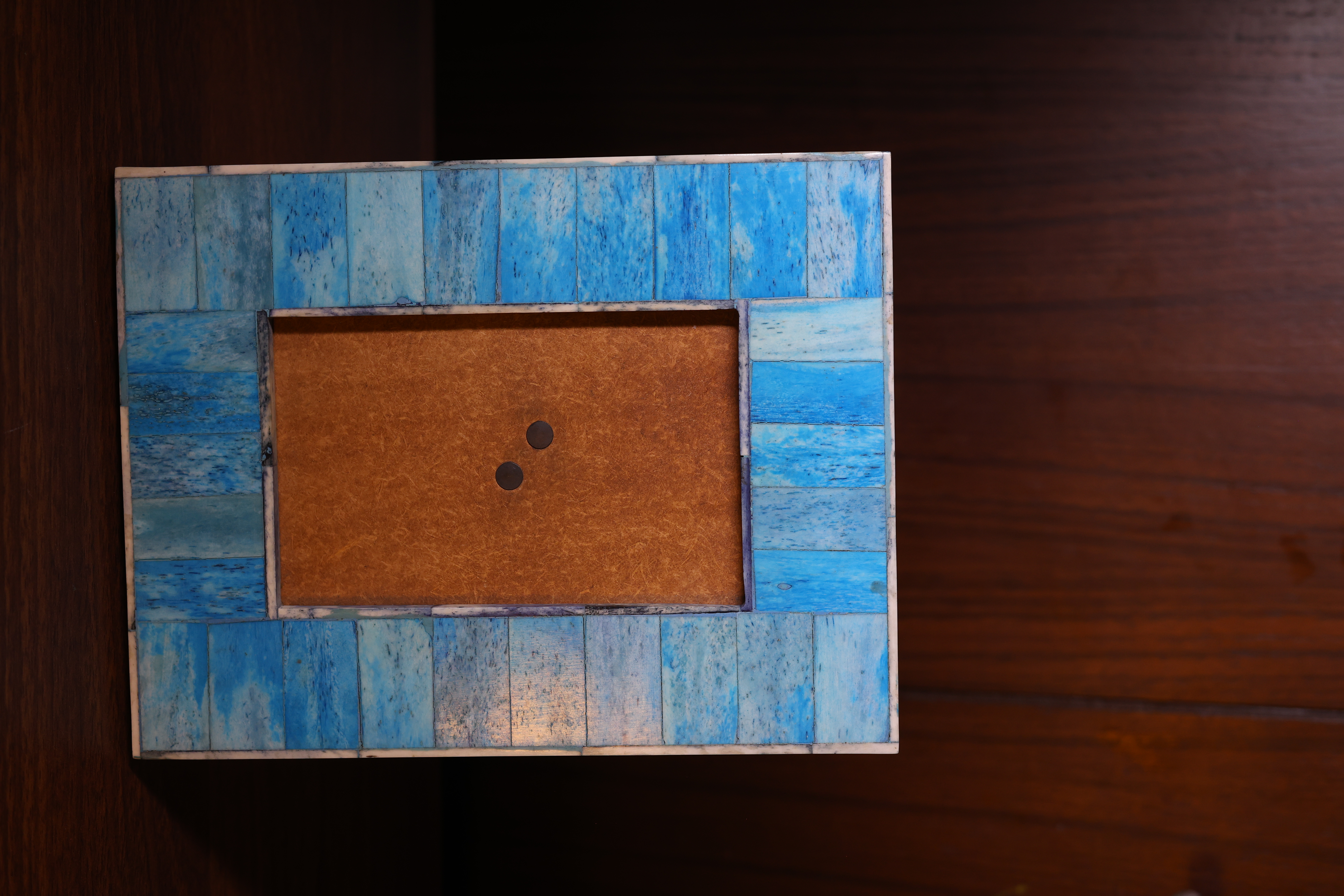 Vintage Blue Photo Frame
